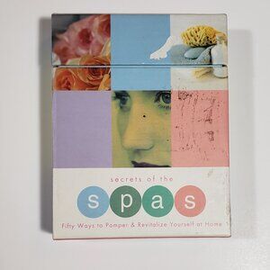 Secrets of the Spa 50 ways to pamper and revitalize yourself at home Card Deck